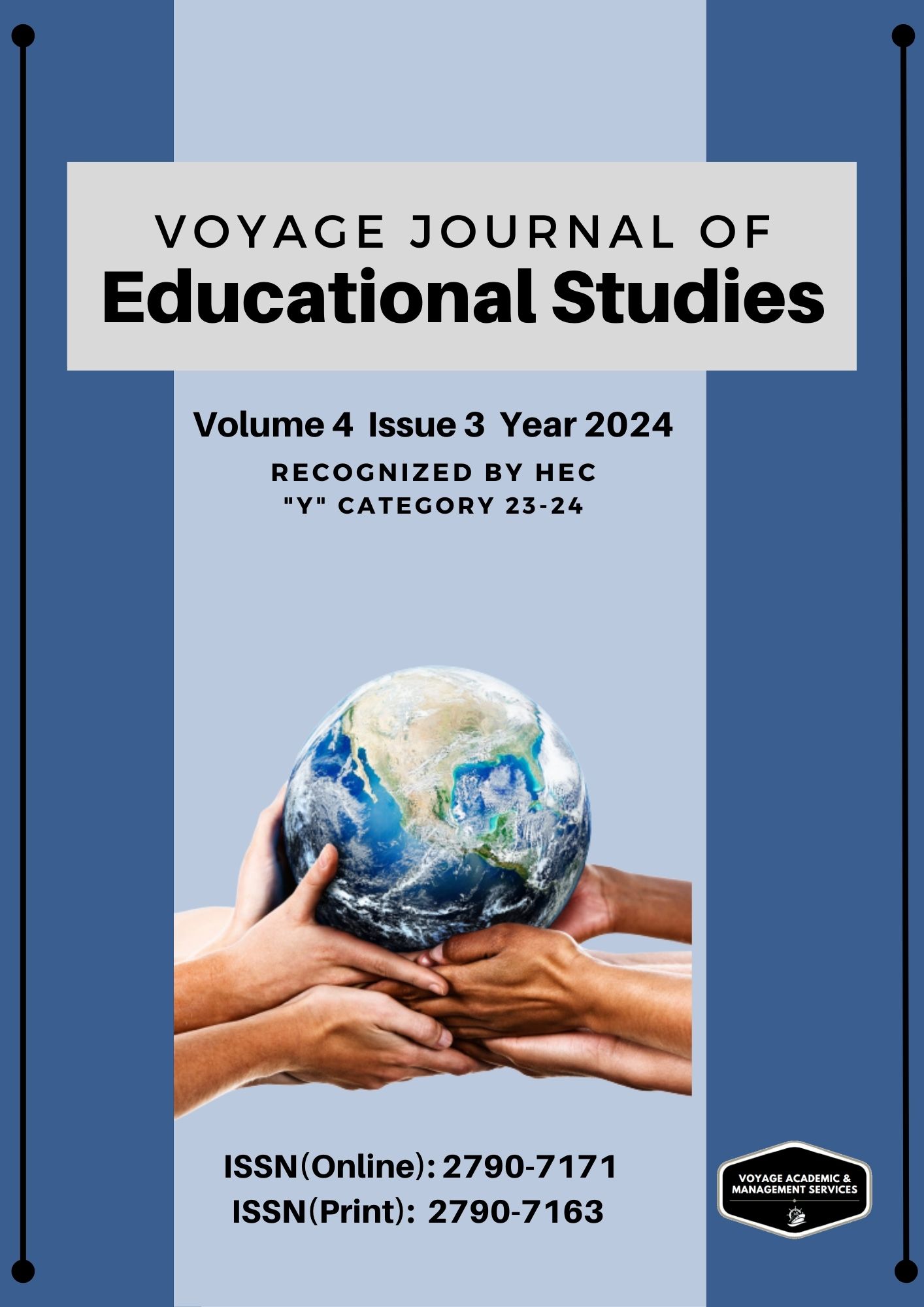 					View Vol. 4 No. 3 (2024): Voyage Journal of Educational Studies (VJES)
				