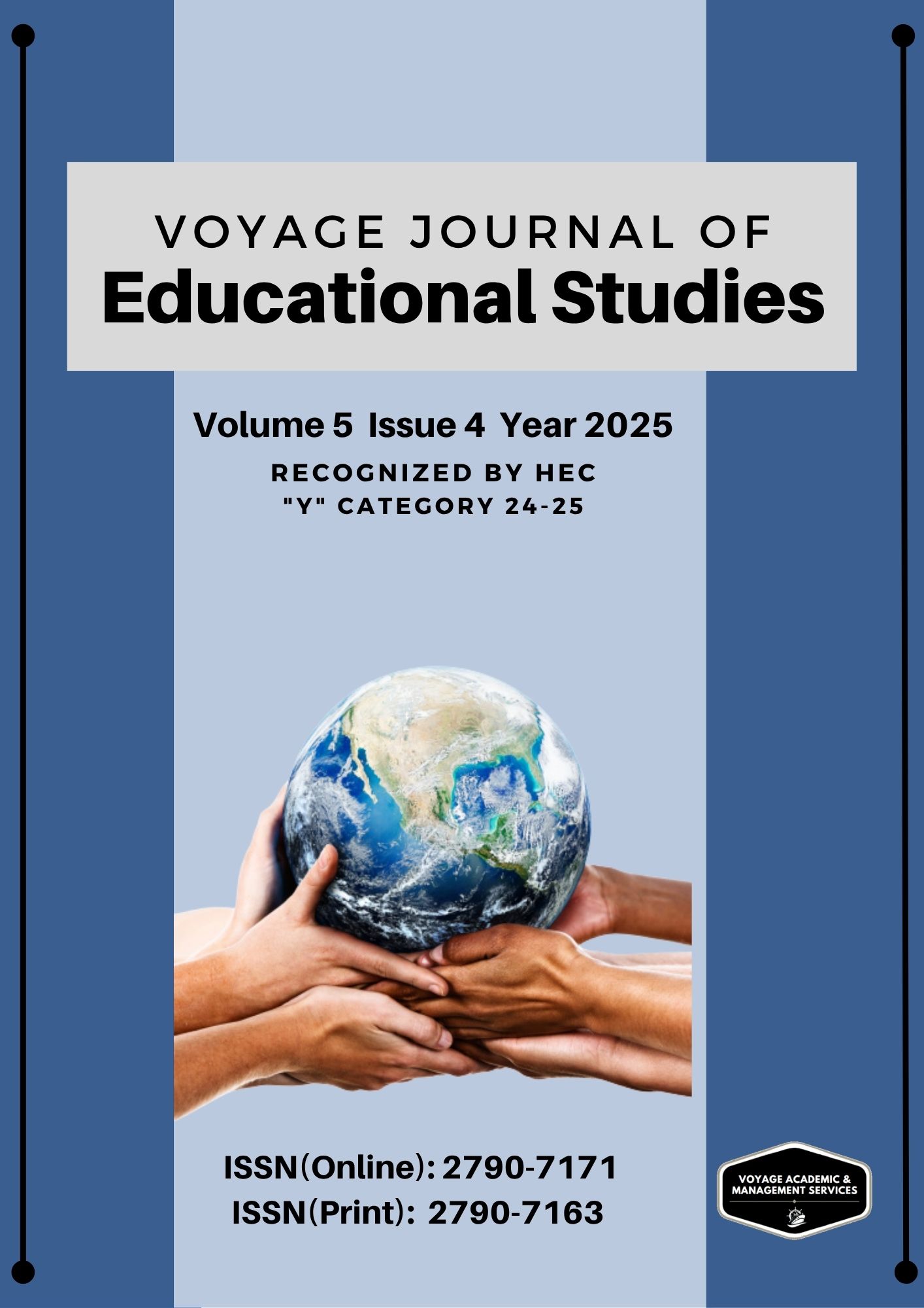 					View Vol. 5 No. 4 (2025): Voyage Journal of Educational Studies  (VJES)
				